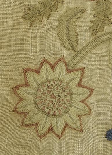 1958.2761 A Needlework Picture, Detail 11