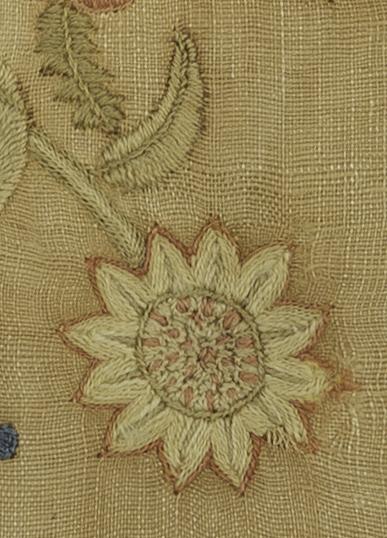 1958.2761 A Needlework Picture, Detail 12