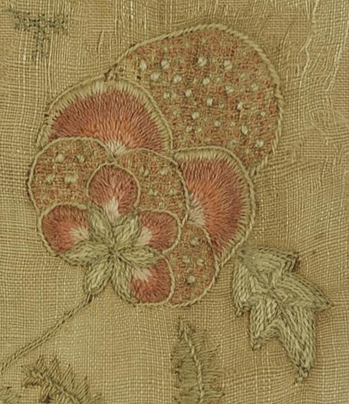 1958.2761 A Needlework Picture, Detail 6