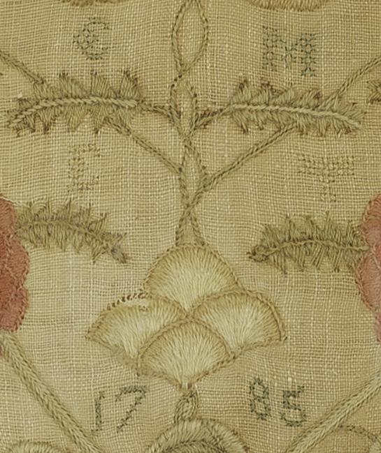 1958.2761 A Needlework Picture, Detail 7