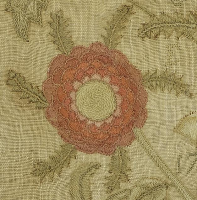 1958.2761 A Needlework Picture, Detail 8