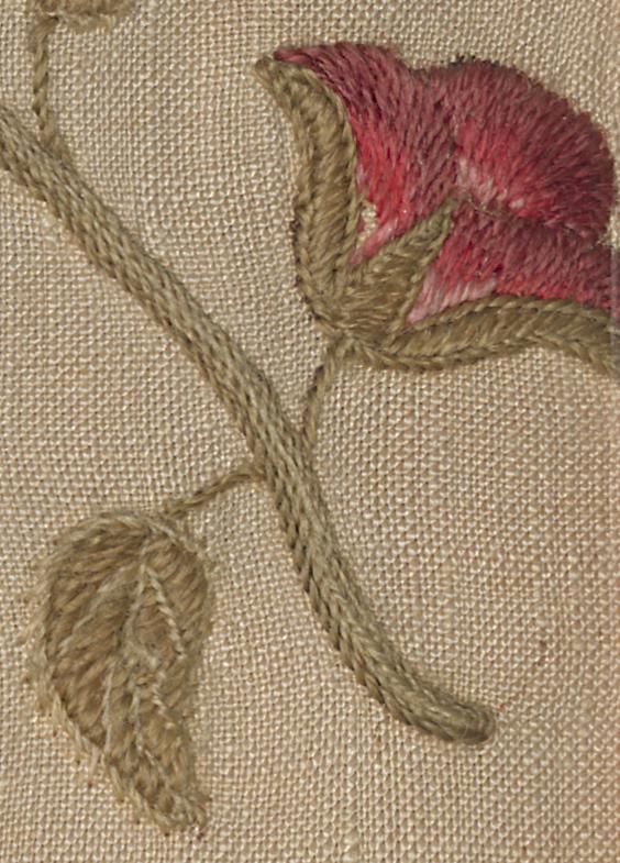 1958.2762 A Needlework Picture, Detail 9