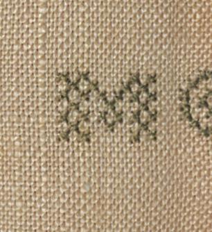 1958.2762 A Needlework Picture, Detail 5