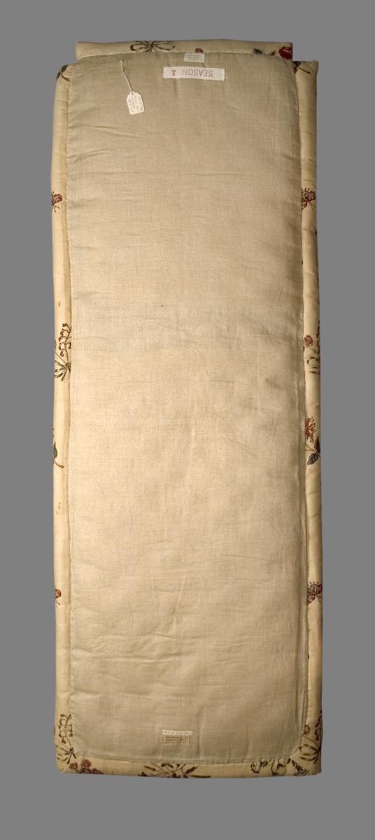 1969.4635 Cushion, Mattress, Verso