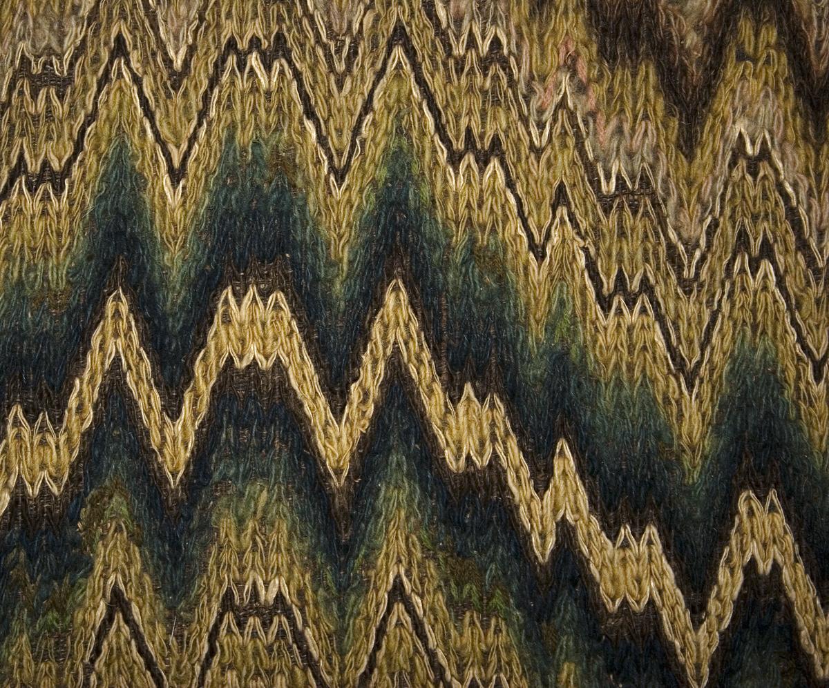 1984.0677 B Cushion, Mattress, Pattern Detail