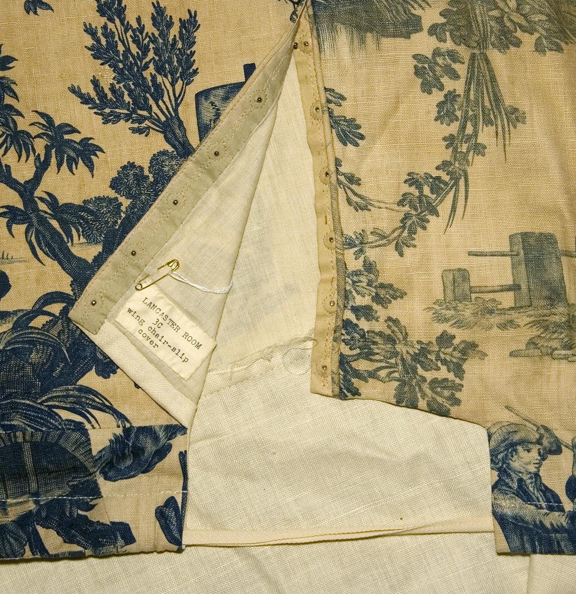 1969.8457.002 Slip Cover, Attachment Detail