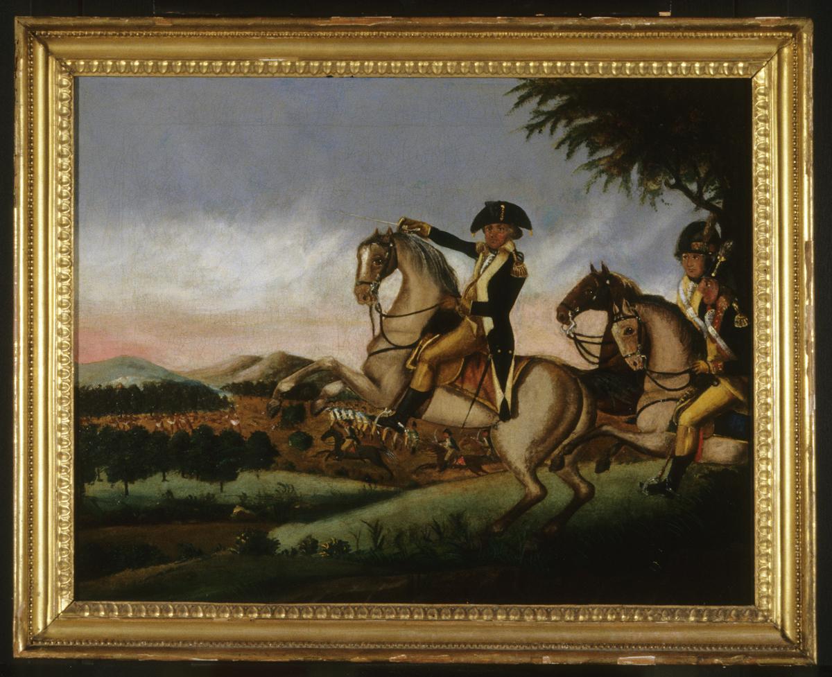 1958.2779 Painting and Frame