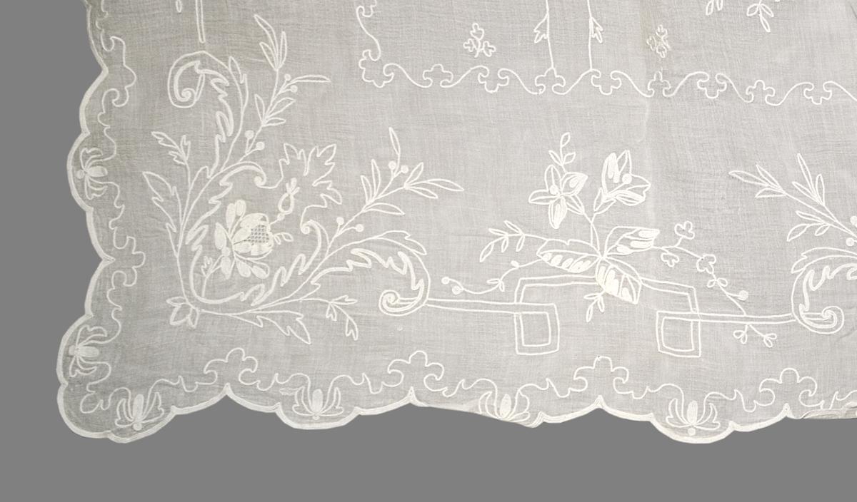 1969.5583.003 Window Hanging, Side Curtain, Bottom Border Detail #2