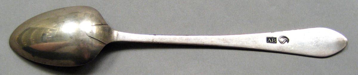 1962.0240.030 Silver Spoon underside