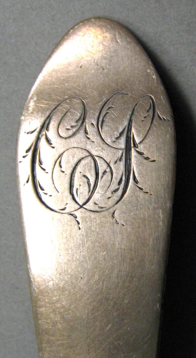 1962.0240.030 Silver Spoon engraving