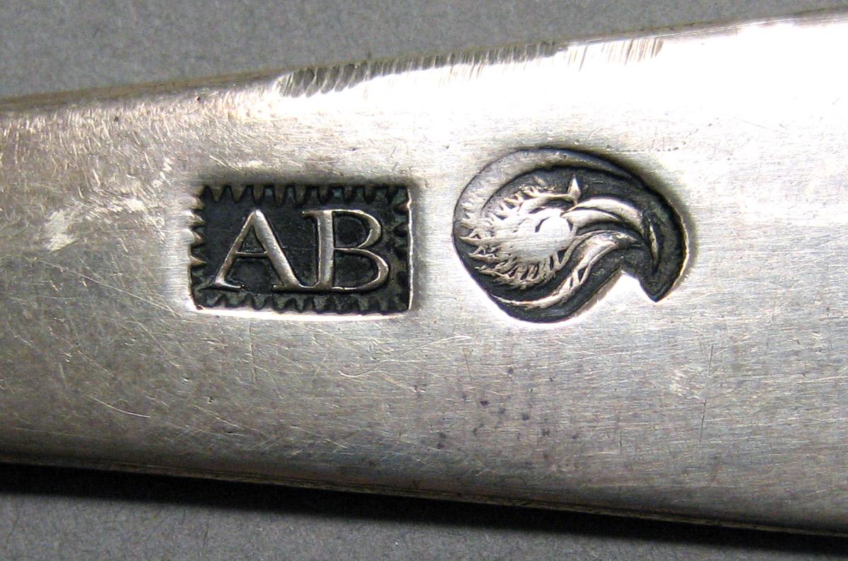 1962.0240.030 Silver Spoon mark