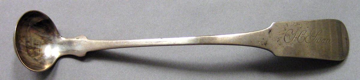 1962.0240.713 Silver Ladle upper surface