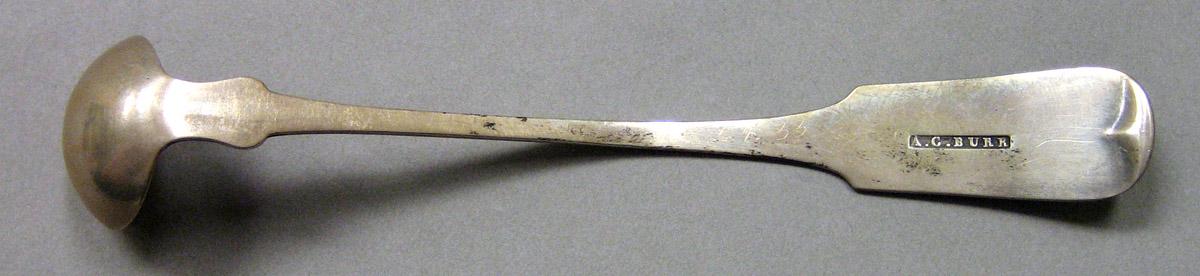 1962.0240.713 Silver Ladle underside