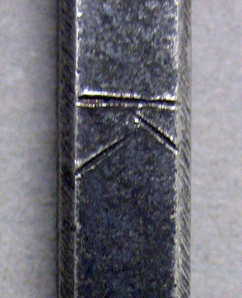 1974.0064.363 Tool (for metals) mark