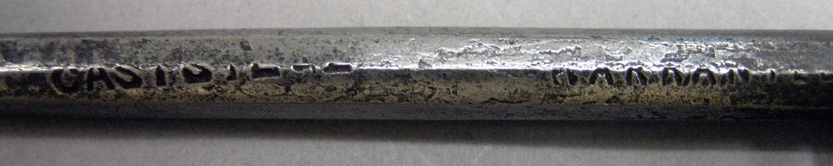 1974.0064.306 Tool (for metals) mark