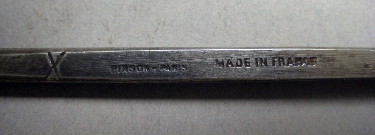 1974.0064.127 Tool (for metals) mark