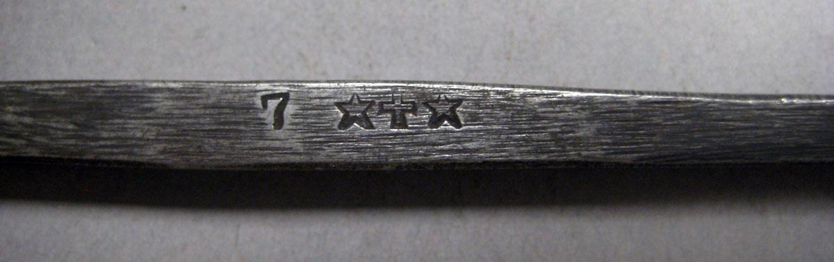 1974.0064.130 Tool (for metals) mark