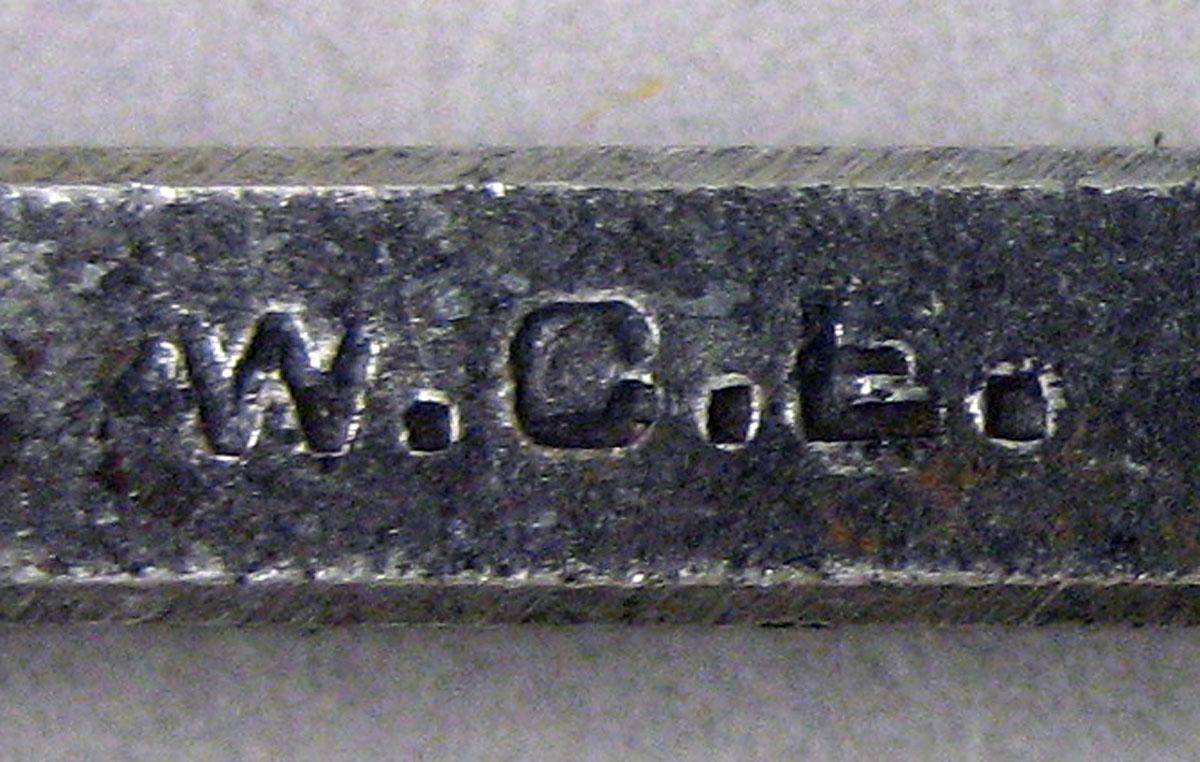 1974.0064.497 Tool (for metals) mark