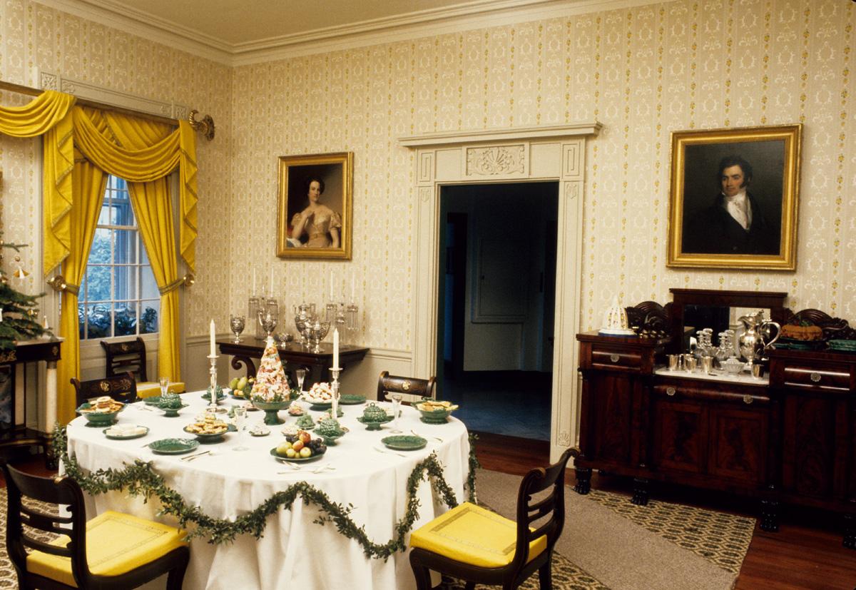 Room-Georgia Dining Room, January 1978