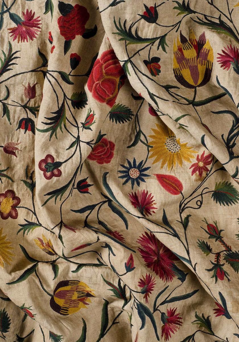 2010.0015 (Tambour embroidery) Petticoat, detail 6