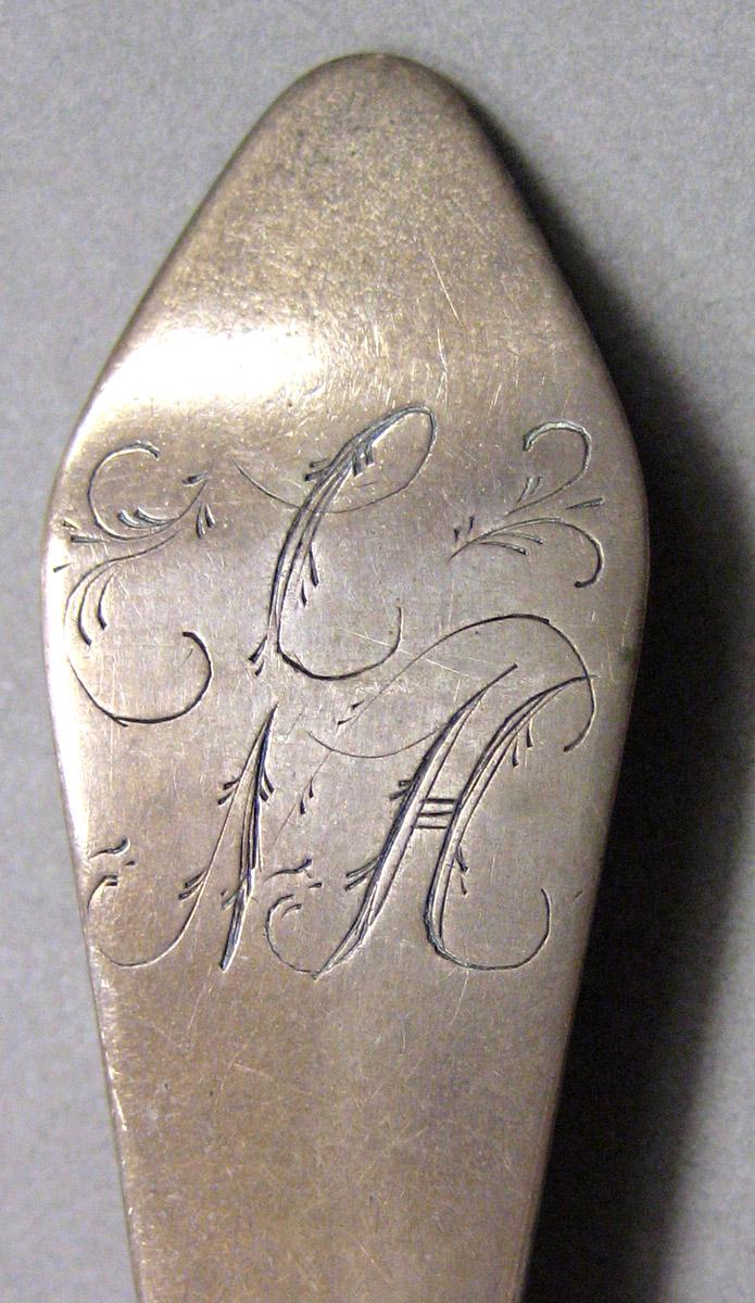 1962.0240.866 Tablespoon engraving