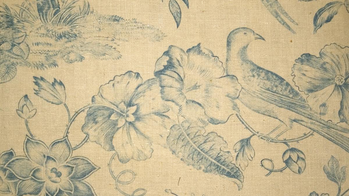 1969.5642 Slip Seat, Pattern Detail