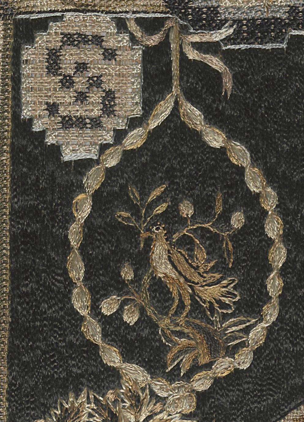 1958.2879 Sampler, Detail 10