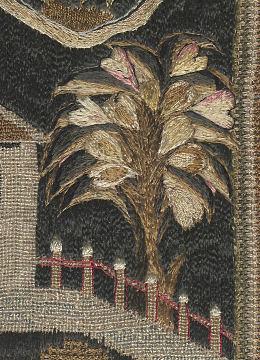 1958.2879 Sampler, Detail 13