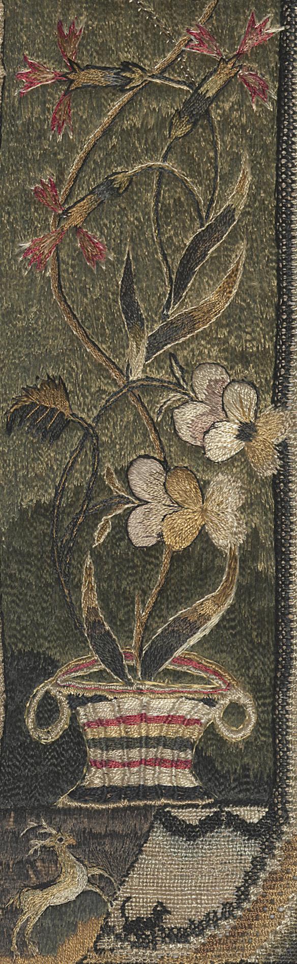 1958.2879 Sampler, Detail 5
