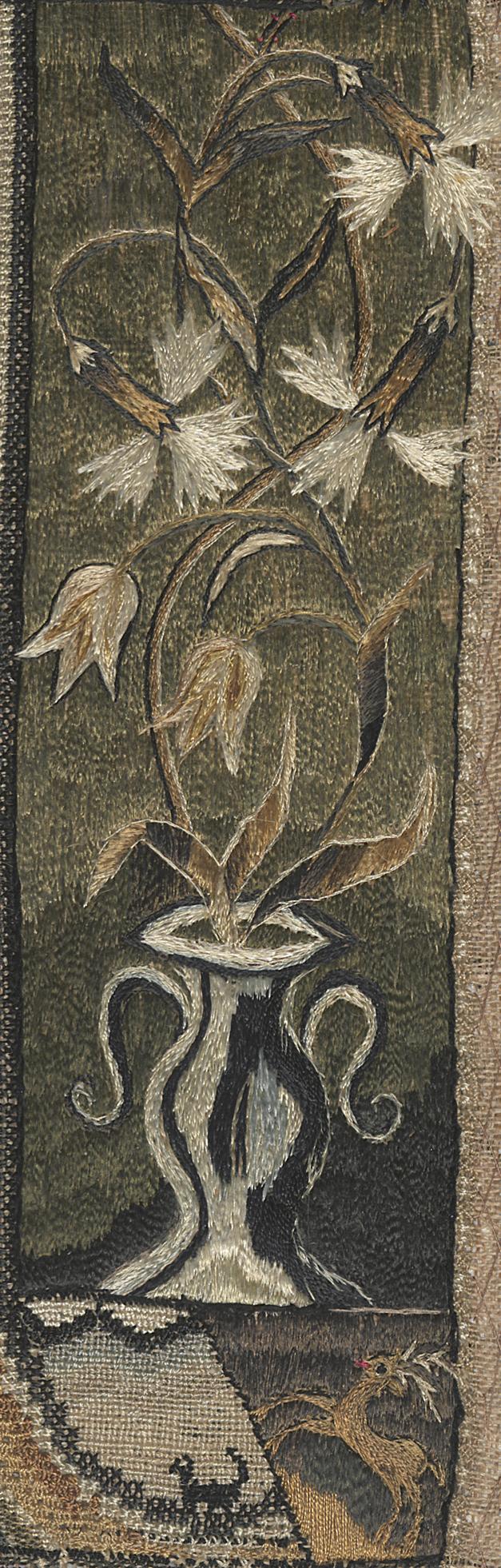 1958.2879 Sampler, Detail 6