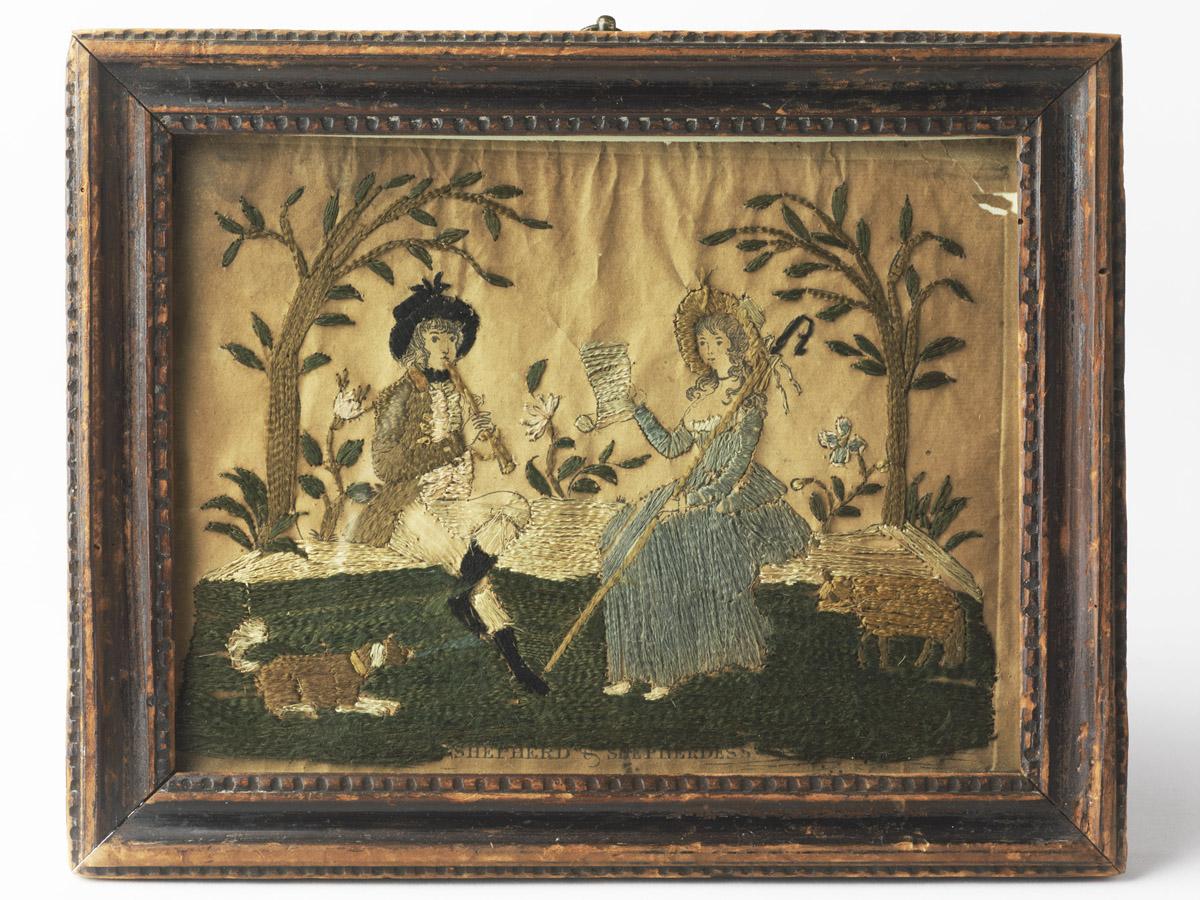 2010.0025 A, B Embroidery picture