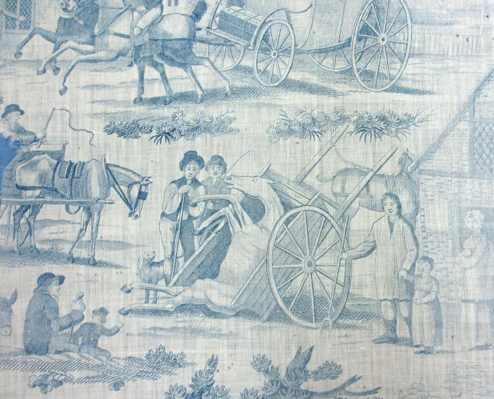 2010.003.002 textile, printed detail 3