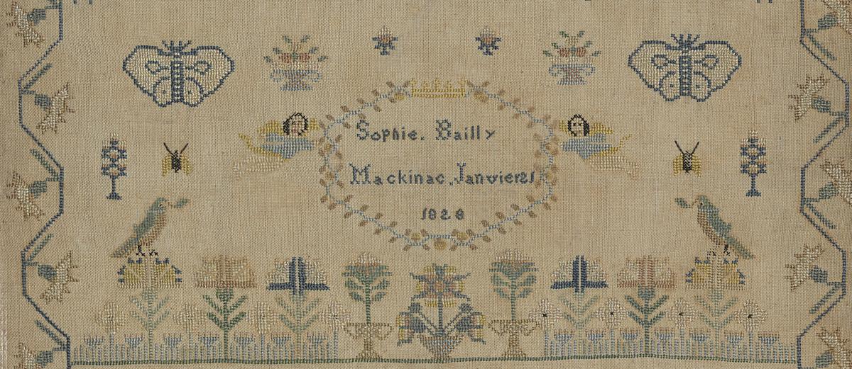 2010.0030 A Sampler, Detail 2