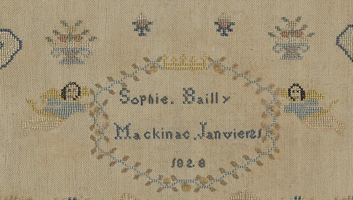 2010.0030 A Sampler, Detail 4