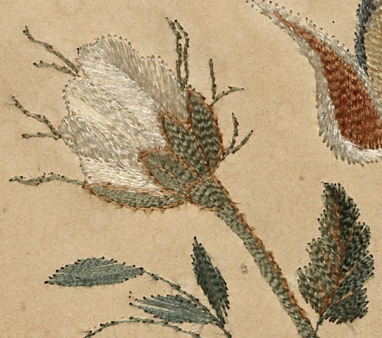 2010.0040 A Needlework Picture, Detail 2