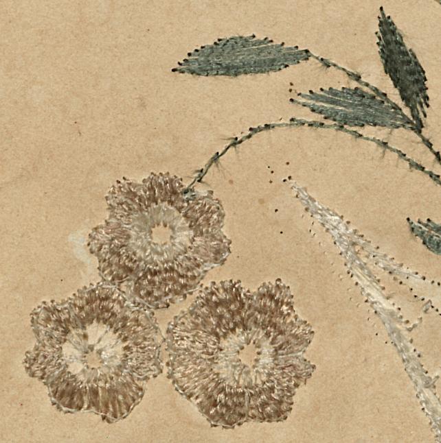 2010.0040 A Needlework Picture, Detail 3
