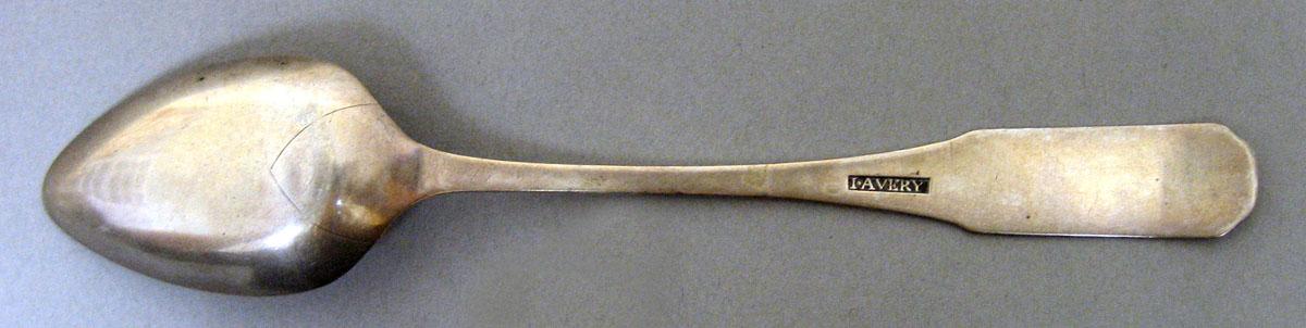 1965.0043 Silver Spoon underside