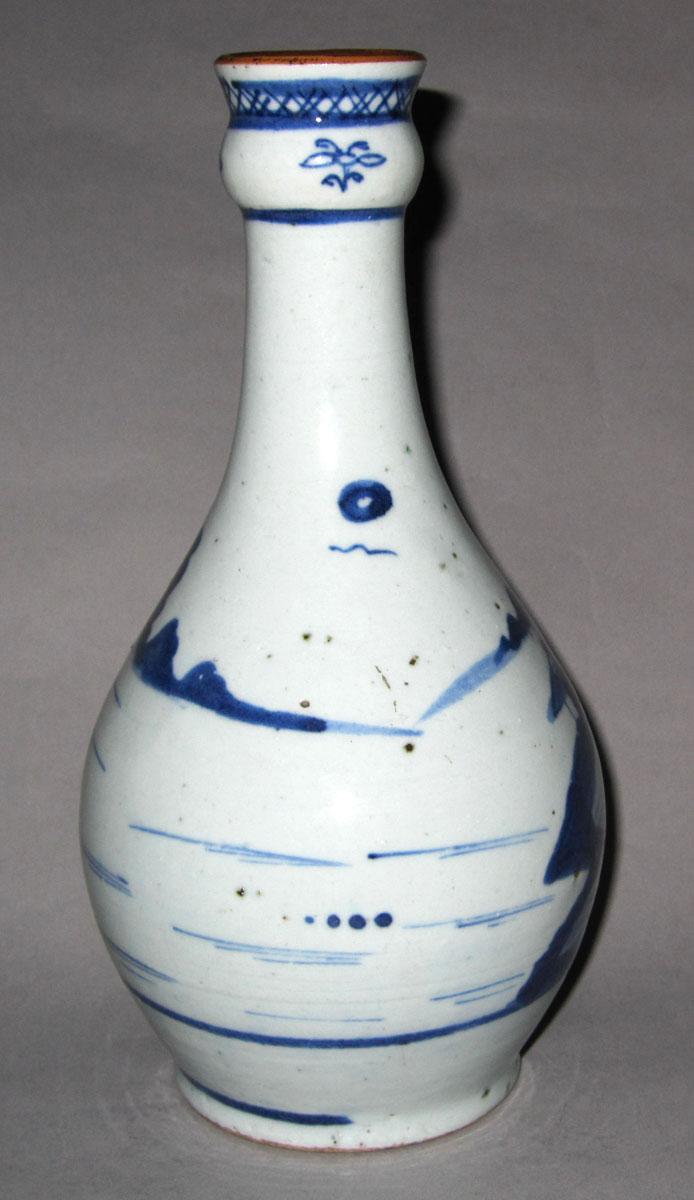 1958.2952 Porcelain bottle face two