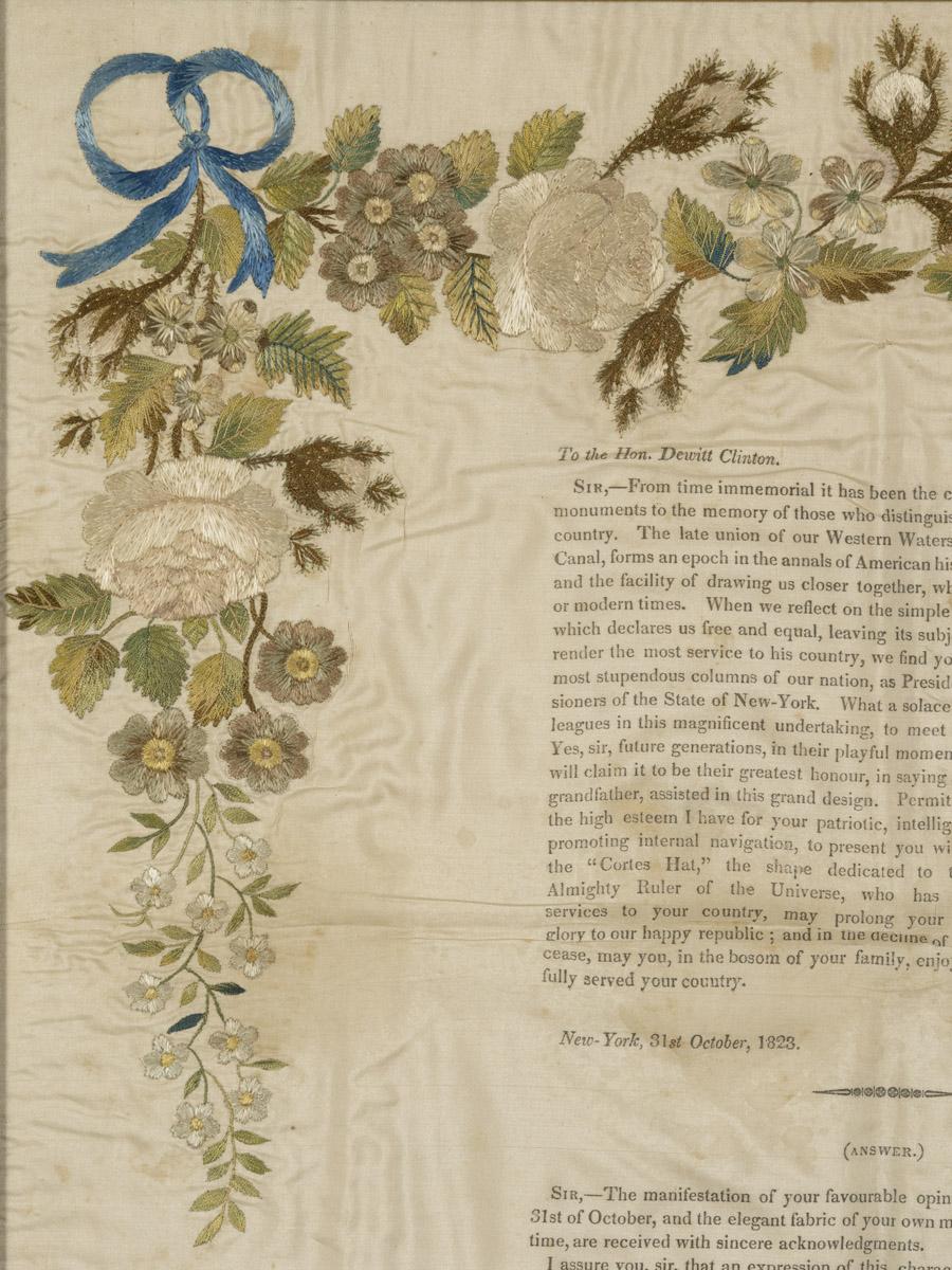 2011.0008 A Needlework picture, detail 2