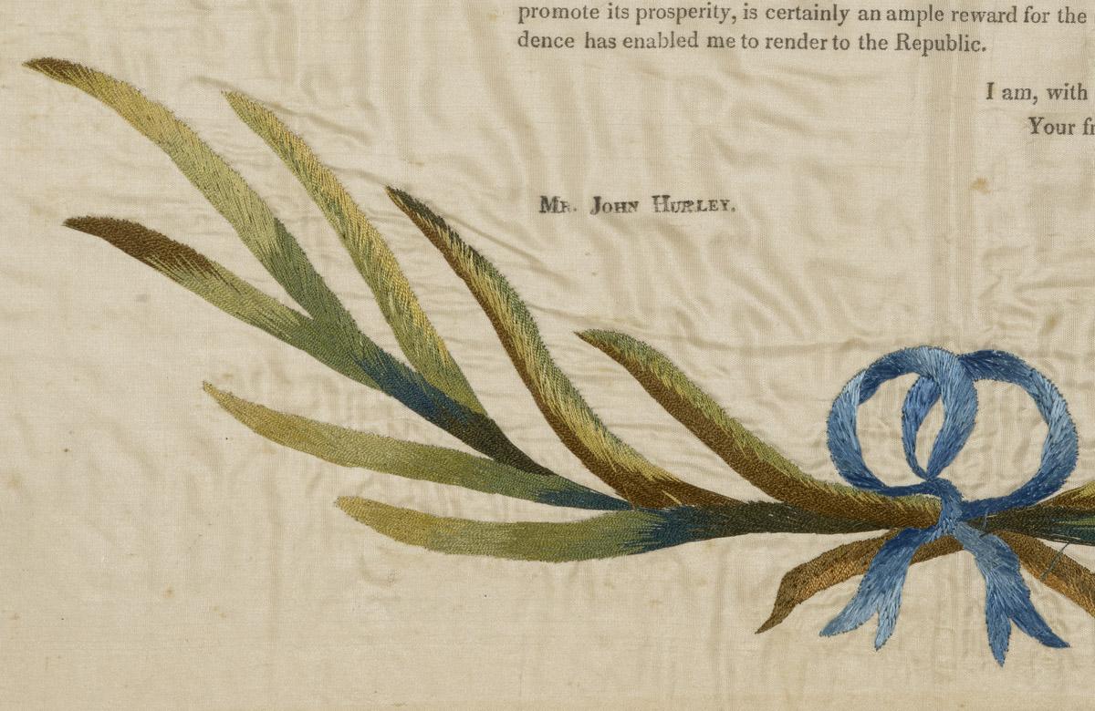 2011.0008 A Needlework picture, detail 3