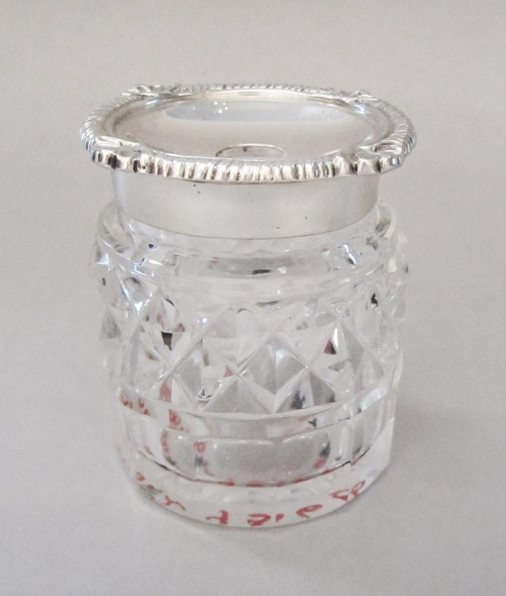 1958.2956 Inkstand, B Bottle, J Lid