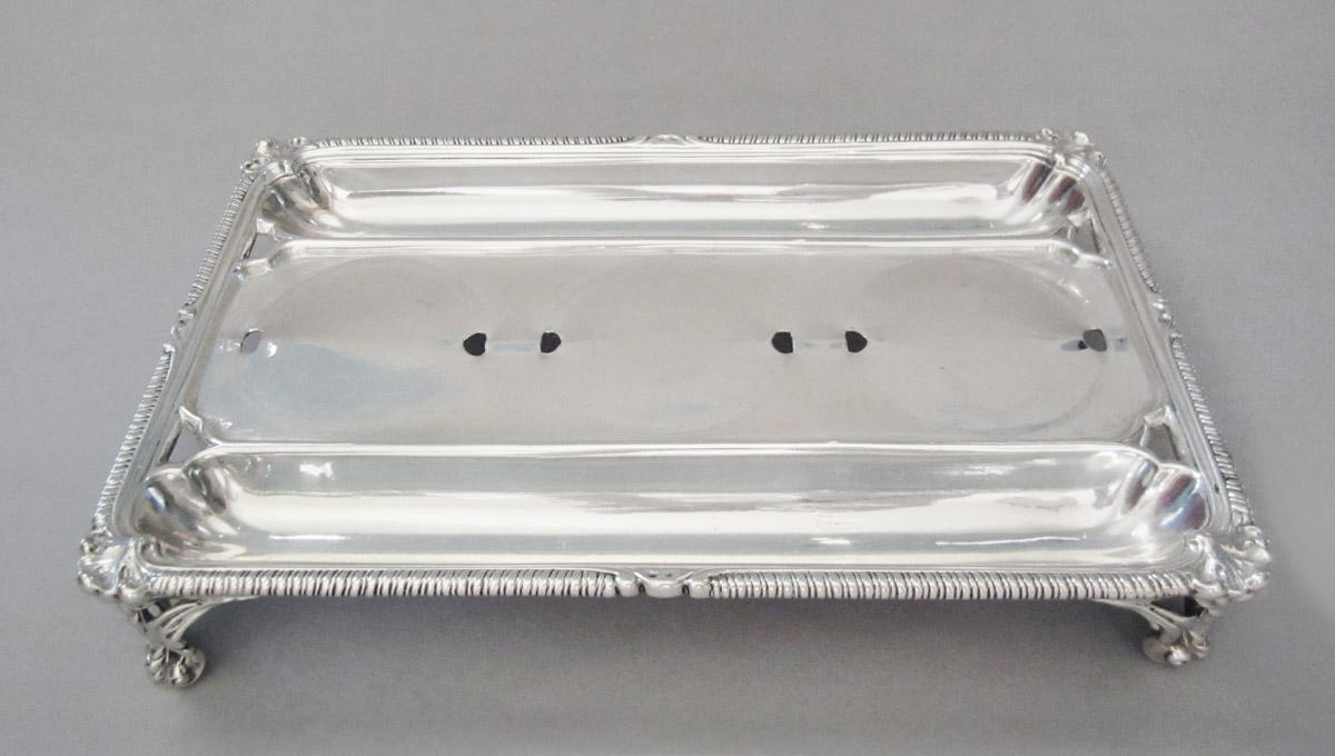 1958.2956 Inkstand, A Tray, upper surface