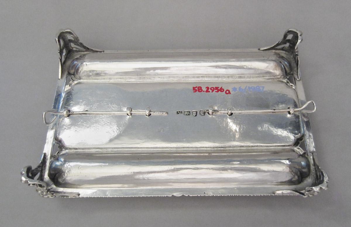 1958.2956 Inkstand, A underside, K, L