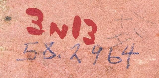 1958.2964 Pincushion, Verso Detail 3