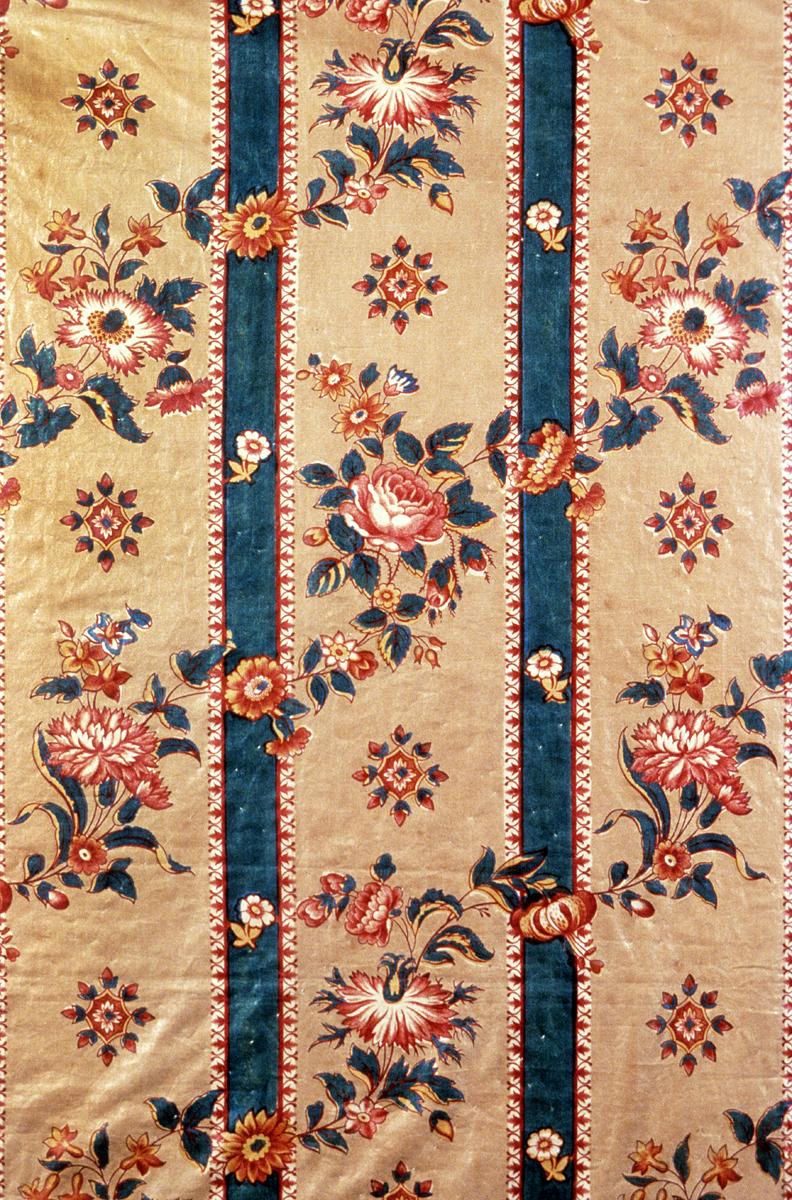 T234 textile, printed design repeat