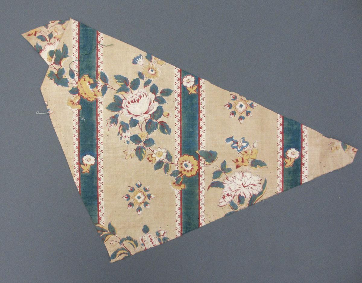 1969.5766.008 textile, printed, reverse