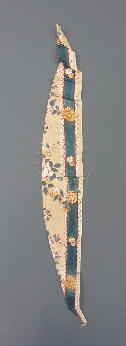 1969.5766.011 textile, printed, reverse