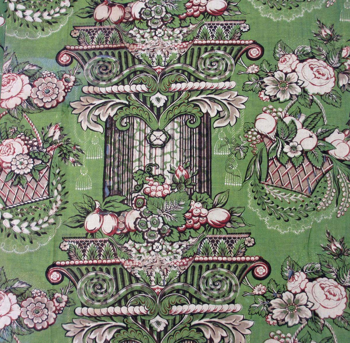 T62 Textile, printed, design repeat