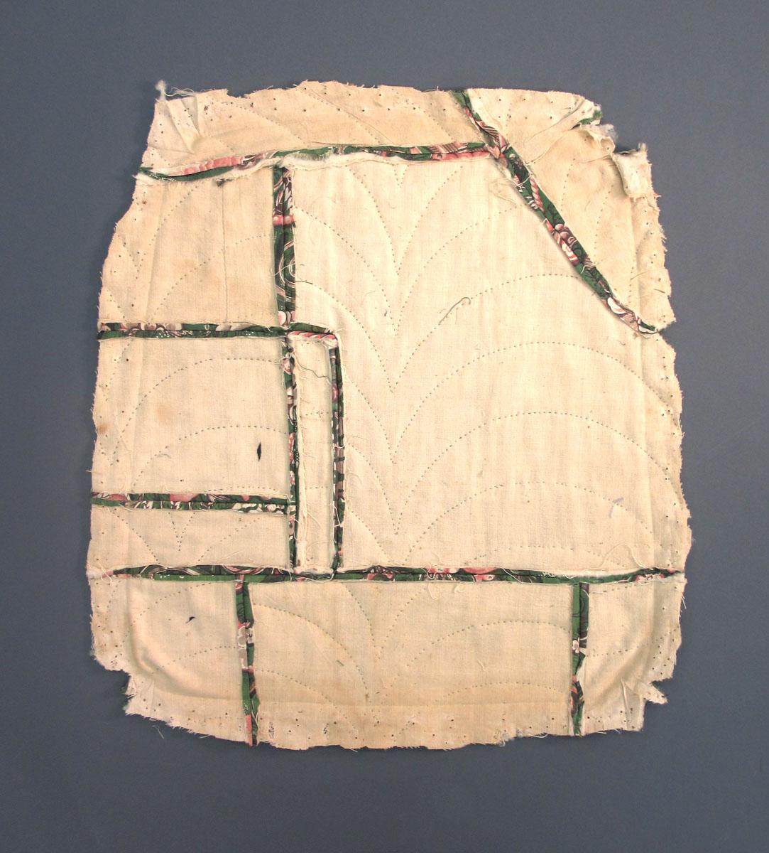 1957.5777.004 textile, printed, reverse