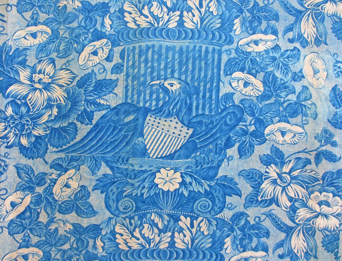 T118 textile, printed design repeat